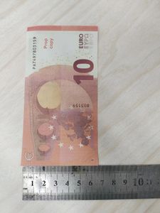 Copy Money Actual 1:2 Size Practice Voucher Euro Film And Television Props Cash Counting Magic Eoebo