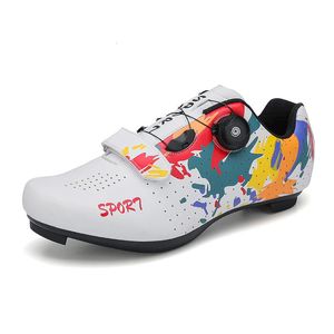 Män hastighet cykla mtb skor nop slip mountain cykla route cleat platt sneaker kvinnor cykel sko zapatillas bicicleta mtb 240104