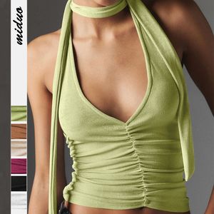 Y2K Halter Halter Fashion Women's Spice Girls Top Sexy Inside Vest