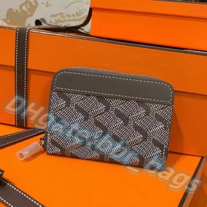 Purses Womens Card Holder äkta läderdesigner Luxury Cool Fashion Plånbok Mini Purse Matignon Key Pouch Men Cardholders Coin Purs S s