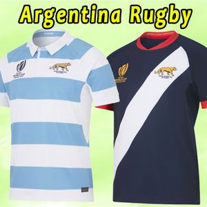 2023 2024 Argentina Home Blue Nice Rugby Jerseys Shirt Argentian National Team Abbigliamento Da Calcio League Jersey Size S-5xl