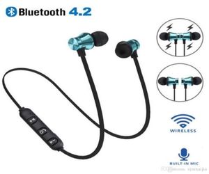 XT11 Magnetyczny Bluetooth 42 Bezprzewodowy zestaw słuchawkowy stereo Inear Słuchawki Sardhphone9249074