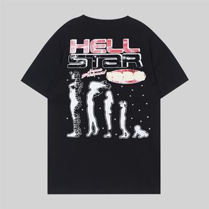 Mężczyźni Kobiety Hellstar T-shirt Projektant T-koszulki Tee Outdoor Ubrania