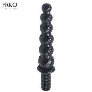 FRKO Großer weiblicher Analplug mit Griff, Qilian Ball Kürbis, rotes Sexspielzeug, Dildos für Frauen, Masturbation, Vagina, Massage, erotische Produkte, 240105