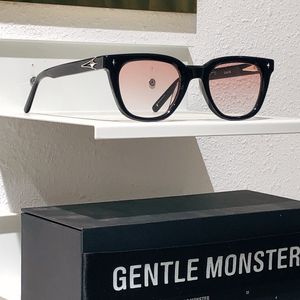 Gent Monster Luxury Designer Solglasögon Män för kvinnor Klassiker Beach Shading UV Protection GM Glass Clear Reading Glass TJ6H