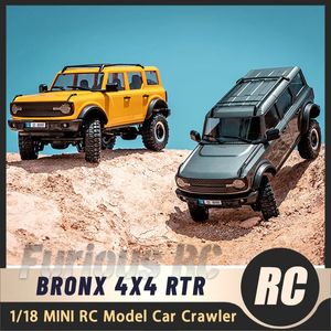 Nuggets BRONX 4X4 1 18 MINI RC Simulazione Modello di telecomando elettrico Auto 2.4GHz RTR Giocattoli per bambini adulti 240105