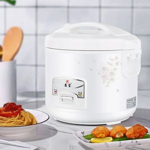 2L elektryczny kuchenka ryżowa zupa do gotowania maszynę do gospodarstwa domowego Kuchnia bezstronna parowiec multicooker 240104