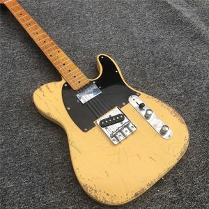 Nuovo negozio del basso elettrico della chitarra elettrica del guitarraOEM di trasporto libero del guitarra verde dell'accordo della mano sinistra cinque/chitarra Cina