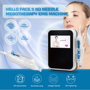 Hot Sale Needle Free Electromagnetic Mesoterapy Gun Jet Skin Firming Water Lock Hydrate Collagen Regeneration Ansikt Contouring Device