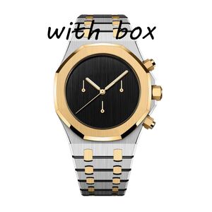 15550 Montres High Quality Men's Watch Designer Quartz Clone 42mm Luxury Stainless Steel Bracelet Multi color Fashion Sapphire Waterproof AAA Watches with box wrist