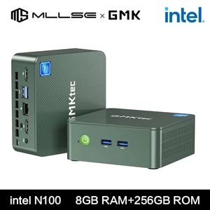 Мини-ПК GMKtec G3 Alder Lake N100, Windows 11 Pro, Intel 12th DDR4, 8 ГБ ОЗУ, 256 ГБ ПЗУ, Wi-Fi 6, BT5.2, настольный компьютер, мини-ПК, работа 240104