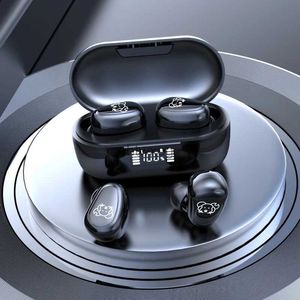 Mobiltelefonörlurar TWS Trådlösa hörlurar Bluetooth 5.3 Earbud Key Control In-Ear Stereo Sports Waterproof HD Call HIFI Headset Bekvämt med Mic YQ240105