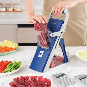 Wielofunkcyjne warzywa shredder shreddery manualne owoce ziemniaki francuskie frytki gratery gadżety kuchenne 240104