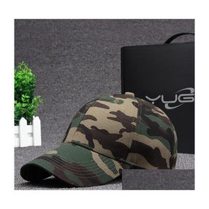 Ball Caps Hats Spring Summer Mężczyzn Baseball Cap kamuflaż kapelusz Snapback Bone Wysokiej jakości bawełniane bawełniane czapki Sunsn Caps Drop dostawa moda AC DHO01