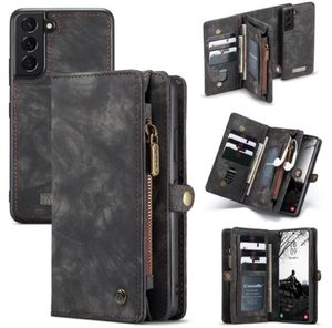 Magnetisk magnet avtagbar avtagbar plånboksläderfodral för iPhone 14 14Pro 13 12 11 Pro X Xs Max 8 7Plus Cover för Samsung Gala9293796