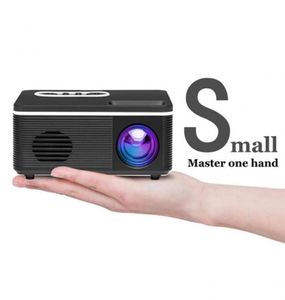 S361 Mini Full HD 1080p Przenośny projekt domowy 4K WiFi Cinema Teatr Projektory teatru dla telefonu komórkowego 1000 lumens 2106095345217