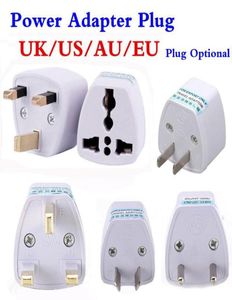 Universal Travel Adapter EU US AU to UK AC Travel Power Plug Charger Adapter Converter 250V 10A Socket Converter White1835870