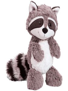 25cm Gray Raccoon Plush Toy Lovely Raccoon Cute Soft Stuffed Animals Doll Pillow For Girls Children Kids Baby Birthday Gift233E8466211