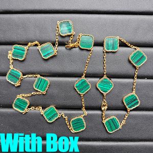 Zg40 Luxury Bracelet Designer Necklace Four Leaf Clover for Women S925 Jewelry Gold Designers Woman Gift Sister Ba