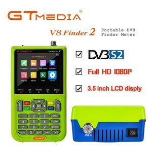 Finder Gtmedia V8 Finder 2 미터 DVBS2/S2X 위성 파인더 Satfinder Freesat V8Finder Digital SAT Locator보다 나은 Satfinder