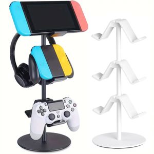 アルミニウム合金ゲームコントロールハンドルスタンドBluetooth Headset Holder GamePad ControlleハンドルゲームアクセサリーのユニバーサルブラケットスイッチPro Xbox 360 PS4 PS5