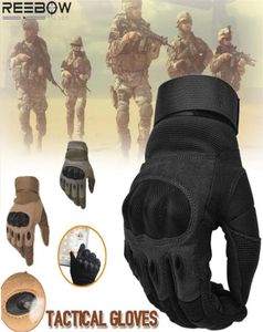 Fünf Finger Handschuhe Militärische Taktische Motorrad Kampf Klettern Outdoor Sport Berg Rutschfeste Absorption6431751