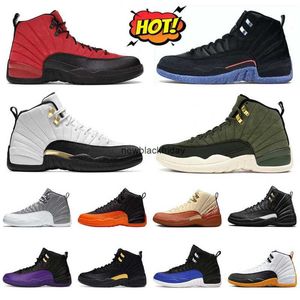 Scarpe da basket jumpman Game Royal Nero Uomo Scarpe da ginnastica per l'influenza inversa Sport Sunrise Sneakers di grandi dimensioni Donna 12s University Fiore d'oro Bianco Pietra Blu Migliore