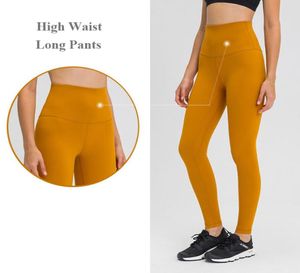 18 Legginsy do jogi Sports Pants Naked Uczucie wysokiej kieszonki z paska nieważka elastyczna siłownia fitness zużycie ogólnie pełne T2525148