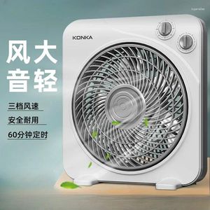 Konka 220V 전기 팬 데스크탑 가정 페이지 침묵하는 책상 타이밍 3 침대 기숙사에 속도가 작은