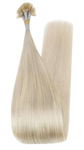 Ganze 1gs 200s 20quot Keratin-Nagel-U-Tip-Echthaarverlängerungen Brasilianisches Haar 60 und honigblond5626307