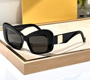 Large Butterfly Sunglasses Black/Dark Grey Lens Women Designer Oversized Sunglasses Shades Sunnies Gafas de sol UV400 Eyewear with Box