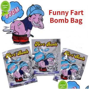 Outros suprimentos de festa festiva 10 unidades / pacote Pessoa inteira Stink Bag Bomba April Fools Day Toy Fart Prático Jokes Tolo Drop Delivery Ho Dh8Xy