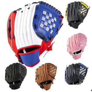 Sports Gloves Outdoor Youth Adt Left Hand Training Practice Softball Baseball Equipment For Kids Adts 221129 Drop Delivery Outdoors Dhgz9