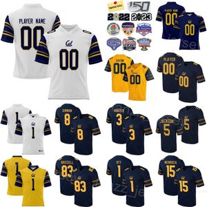 Stitch Football College 10 Ben Finley Jerseys California Golden Bears Prosphere 5 Sam Jackson V 15 Fernando Mendoza 1 Jaydn Ott 22 Jesaja ifanse 3 Jeremiah Hunter