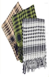 Lenços de alta qualidade árabe shemagh keffiyeh militar tático palestino cachecol para homens xale kafiya envoltório moda cachecóis rona4054671