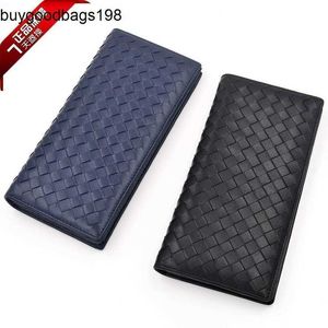 Mens Wallet Bottegavenets Väskor B Hem Läder vävt Långa lammskinn Mens och Womens Ultrathin Suit Clip 20% Discount Multi Card Package Mail RJ