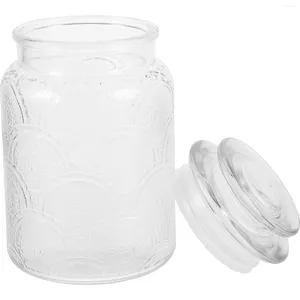 Garrafas de armazenamento jar café feijão vidro chá frutas secas kitcheblest organização frascos de açúcar pode grãos latas