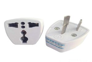 ユニバーサルトラベルアダプターEU US AUからUKAC Travel Plug Charger Adapter Converter 250V 10AソケットコンバーターWhite2438017