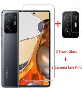 Xiaomi 11t Pro Glass Temeled Glass Mi 11x 10T 11 Lite Front Protector Camera Len Film2057000の携帯電話スクリーンプロテクター
