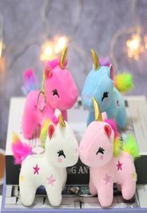 Pendenti portachiavi con ciondolo mini borsa pony in peluche per bambini 039s giocattoli regalo9710668