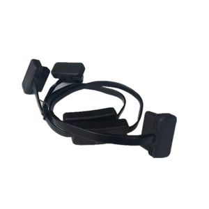 Cable de extensión OBD2 con interruptor Fideos ultrafinos Tipo codo adaptador de conector OBD automotriz cable plano