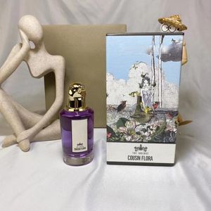 Tütsü Hayvan Baş Nötr Parfümler Ingenue Cousin Flora Parfüm 75ml Eau De Parfum Uzun Kalıcı Koku Kadın Erkek Erkek Sprey PAO3G5