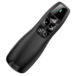 Lazer İşaretçileri 2.4GHz USB Kablosuz Sunumcu Kırmızı Pen PPT PowerPoint Sunumu için El İşaretçisi ile Uzaktan Kuman