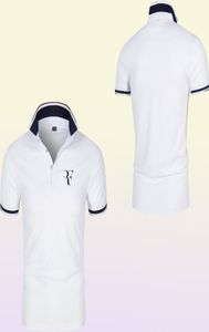 Erkek Polo Gömlek F Mektup Baskı Golf Beyzbol Tenis Spor Polo Top Tshirt 2207194397590