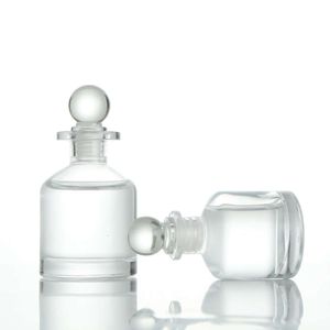 Yuvarlak omuz silindiri dağınık şişe kristal parfüm şişesi aromaterapi yağ şişeleri 100 ml 150ml 200ml 250ml