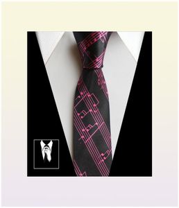 Fashion Slim Tie Music Piano Student Neck Tie Ties Gifts To Men Butterfly Shirt Music Tie6484585