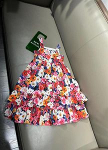 Summer dla dzieci sukienka sukienka dziewczyna kwiaty kwiaty nadruk sukienki mody dzieci plaża tutu ubranie 22385334029