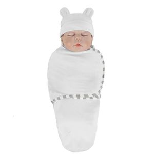 Born Coperta Set Baby AntiShock Wrap Kids Sleeping Cotton Bedding Accessories 240106