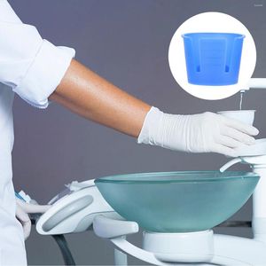 Conjuntos de louça 50 PCS Prego Dental Mistura Tigela Líquido Gesso Descartável Dappen Pratos Dentista Ferramenta