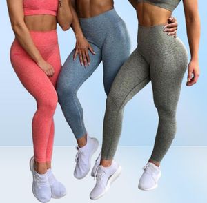 10 färger kvinnor039s sömlösa fitness leggings kvinnliga hög midja löpande sport leggings sportkläder gym yoga sportbyxor kläd 4988115